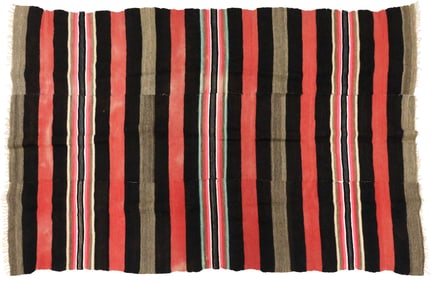 NEW MEXICO HANDSPUN WOOL JERGA / RIO GRANDE BLANKET