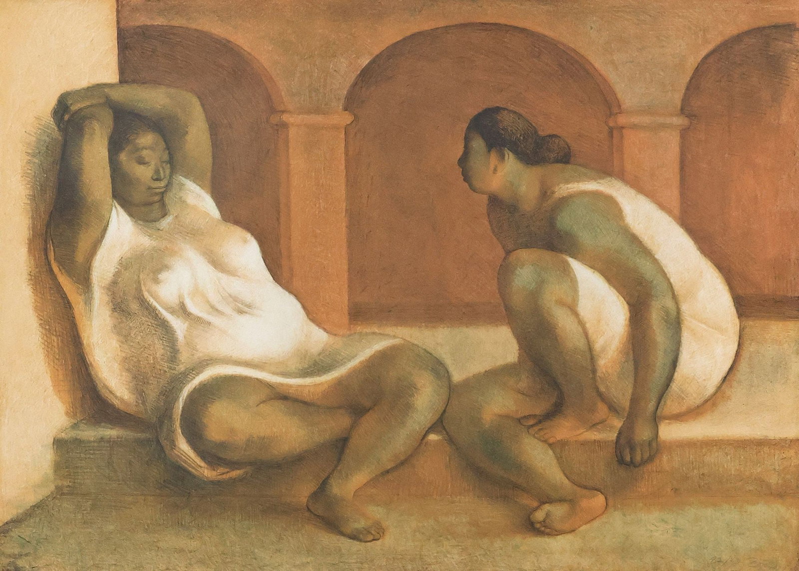 LITHOGRAPH 'COLOQUIO'