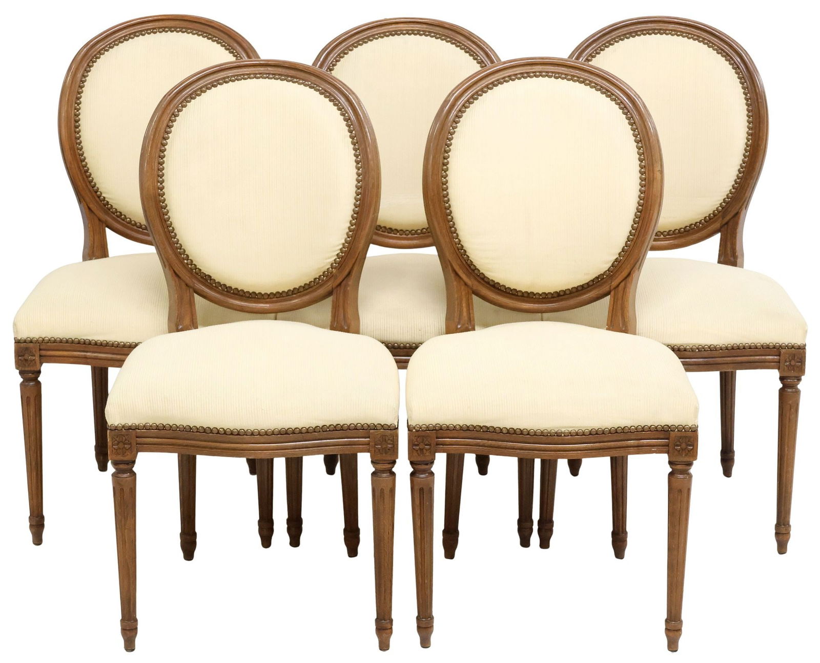 (5) FRENCH LOUIS XVI STYLE DINING CHAIRS (1 of 3)