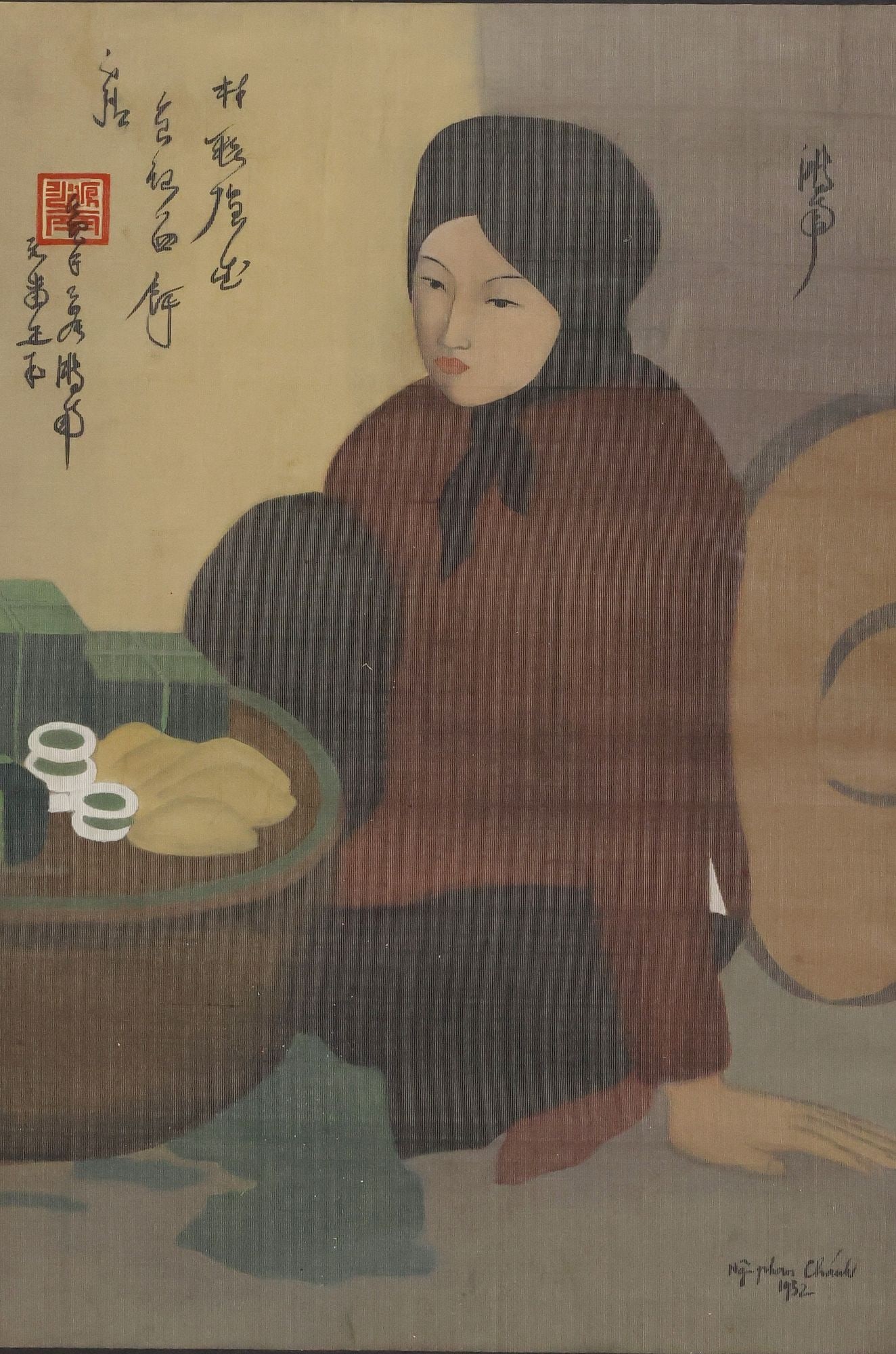 AFTER NGUYEN PHAN CHANH (1892-1984) MARKET SELLER (1 of 6)