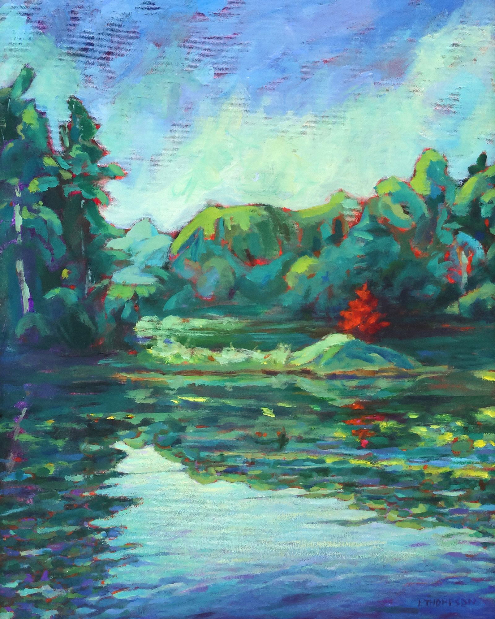 LOUISE THOMPSON (20TH C.) ALGONQUIN PARK, ONTARIO, CANADA (1 of 5)