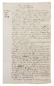 HISTORICAL RECORD: SLAVE BILL OF SALE, LOUISIANA, 1833