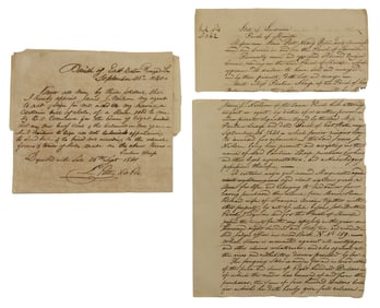 HISTORICAL RECORD: SLAVE BILL OF SALE, LOUISIANA, 1840