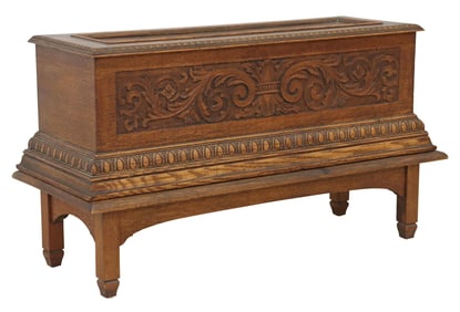 SWISS MERMOD FRERES OAK-CASED MUSIC BOX, LATE 19TH C.