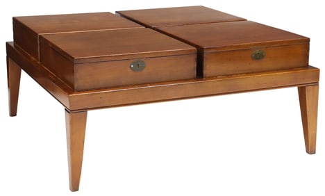 FRUITWOOD STORAGE COFFEE TABLE