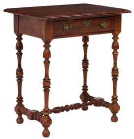 THEODORE ALEXANDER (ATTRIB) MAHOGANY SIDE TABLE