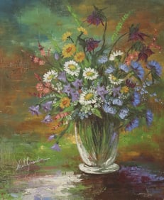 NICOLE GIRARDIN (B.1933) STILL LIFE PAINTING