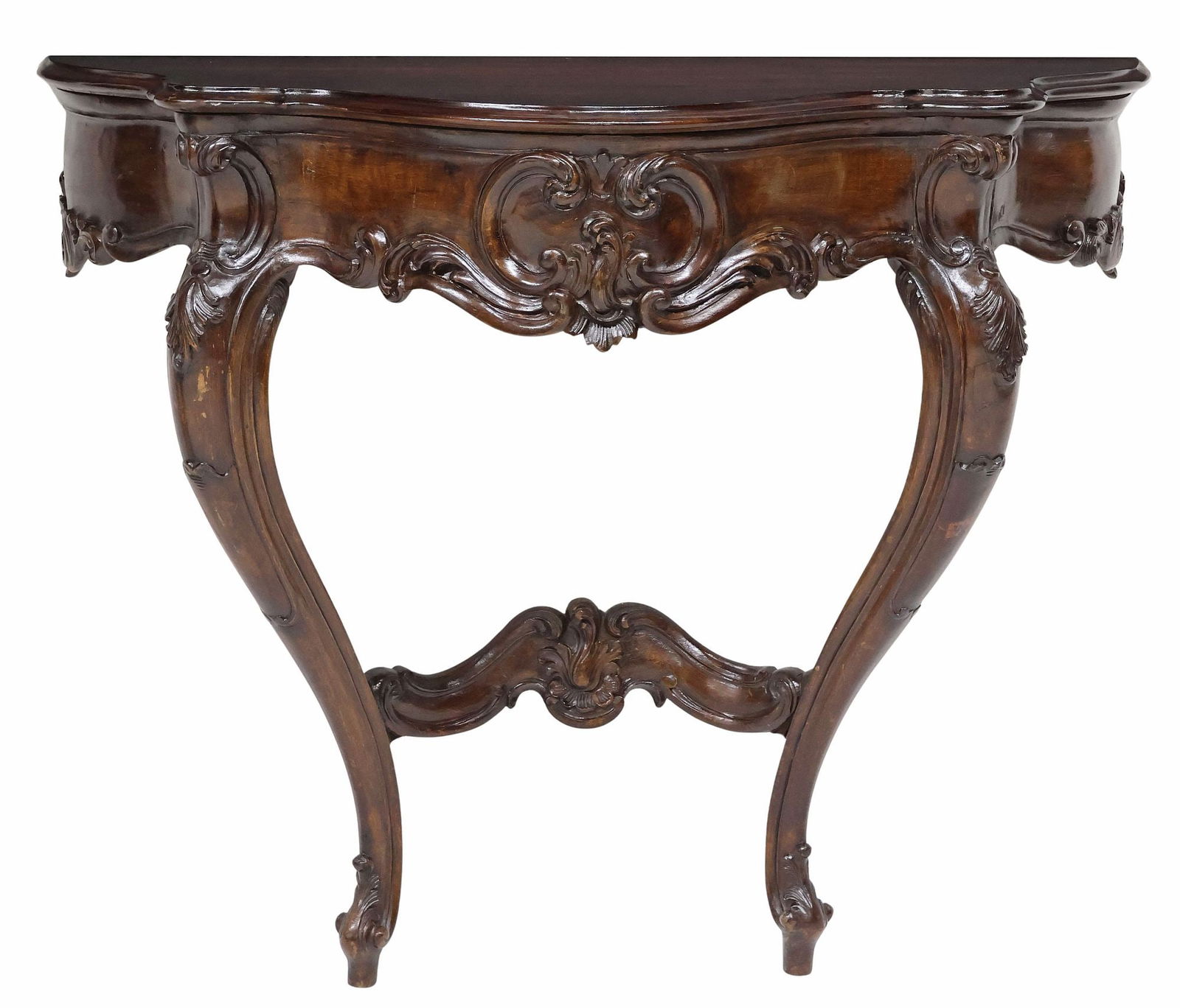 ITALIAN ROCOCO STYLE WALL-MOUNTED CONSOLE TABLE (1 of 3)