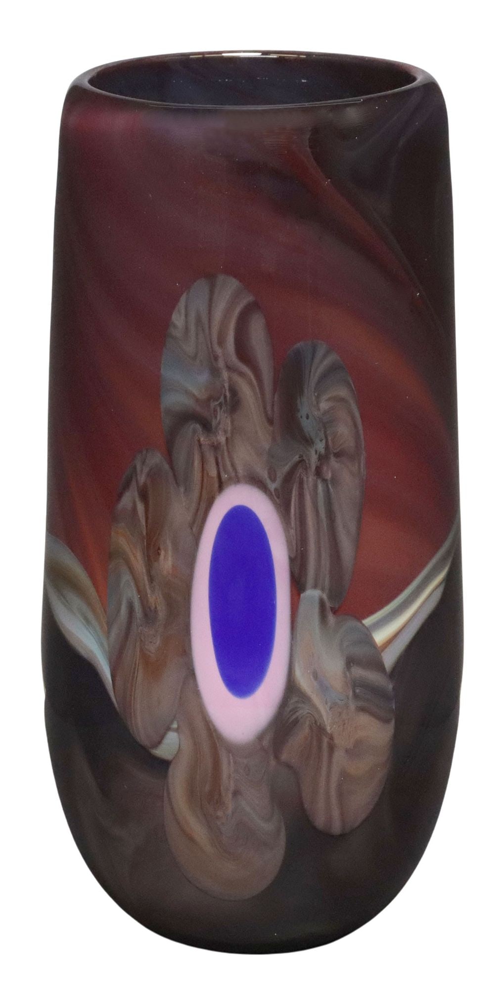 MICHAEL PAVLIK (B.1941) CONTEMPORARY ART GLASS VASE (1 of 3)