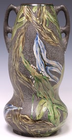 JAPANESE KINKOZAN SATSUMA POTTERY DOUBLE-GOURD VASE