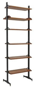 ITALIAN MID-CENTURY MODERN TEAK MODULAR BOOKCASE