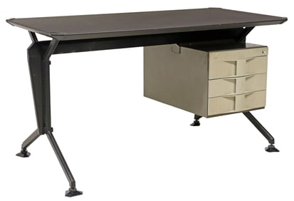BBPR FOR OLIVETTI SYNTHESIS 'ARCO' SERIES DESK