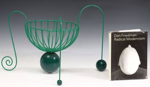 DAN FRIEDMAN (1945-1995) FOR NEOTU 'WAVE HILL' FRUIT BASKET
