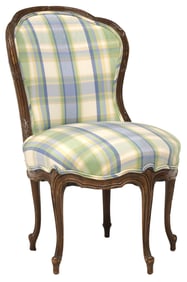 FRENCH LOUIS XV STYLE BOUDOIR CHAIR