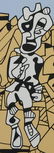 MODERN PRINT, FIGURAL ABSTRACT, JEAN DUBUFFET - 3