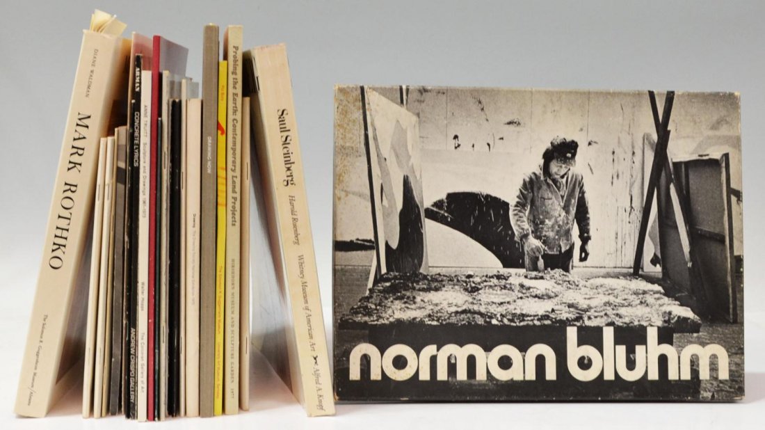 (22) MUSEUM & GALLERY ART EXHIBIT CATALOGS, 1970'S: (lot of 22) Collection of art museum and gallery exhibition catalogs, from the 1970s, highlights include: (1) Bernd and Hilla Becher, La Jolla Museum of Contemporary Art, California, 1974; (1) Norman 
