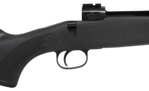 SAVAGE M11, .308 CALIBER, LACKS BOLT: Savage Model 11 Rifle, LACKS BOLT, .308WIN caliber, 22" barrel, installed scope mounts, thumb safety, detachable 4 round magazine, black composite stock with checkering, two sling posts,