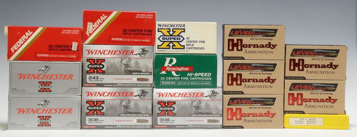 (300) AMMO, CALIBERS 35, 308, 243, 30-30