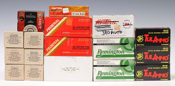 (503) AMMO, 380 AUTO, 7.62 39, 10MM, 243