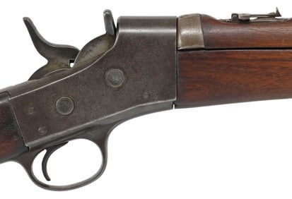 REMINGTON ROLLING BLOCK SADDLE RING CARBINE, PAT. 1867