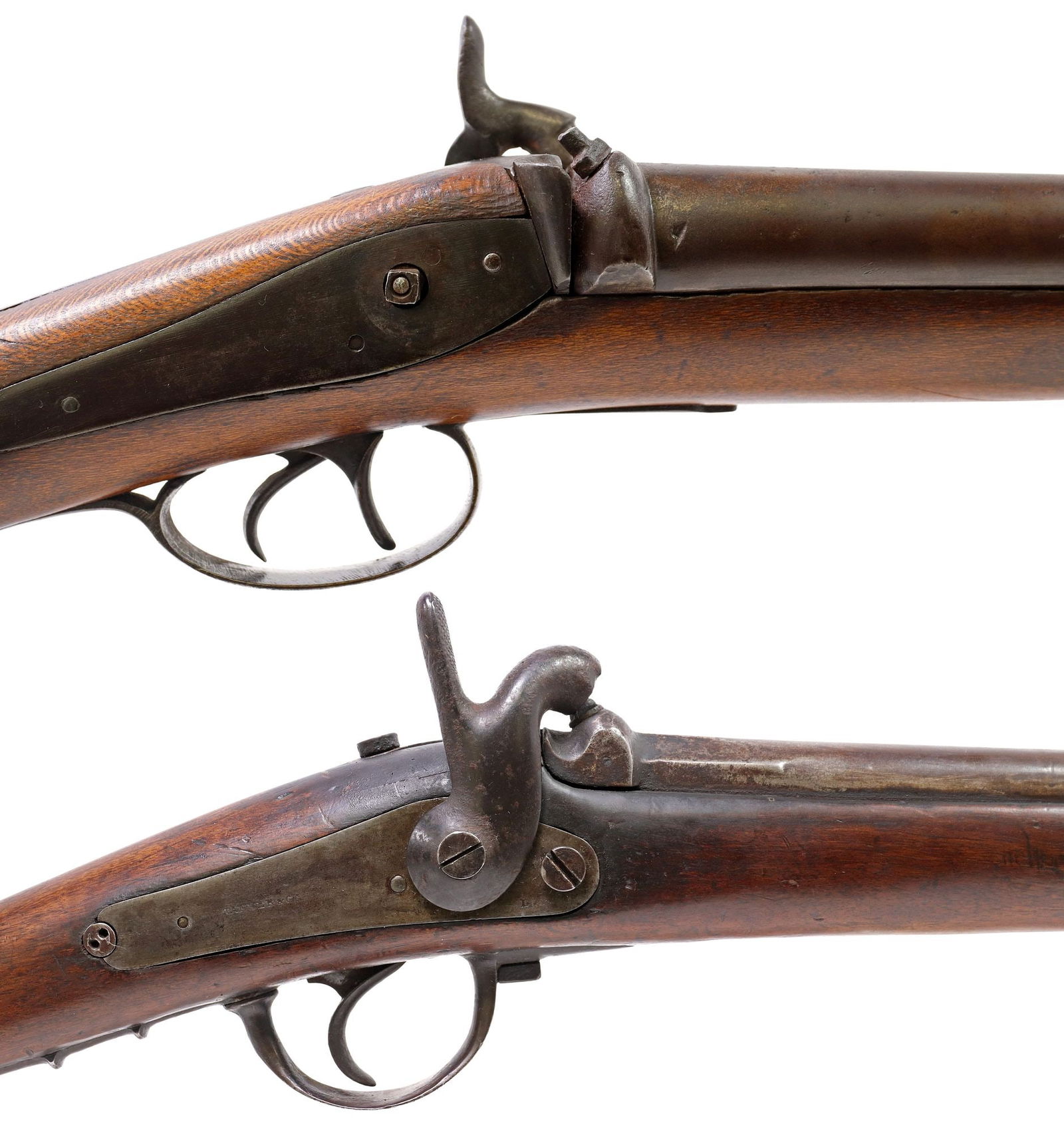 (2) ANTIQUE BELGIUM SHOTGUNS,  ONE TANNER & CIE (1 of 8)