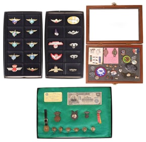 MILITARY ITEMS, WAR OF 1898 ARCHIVE, INSIGNIA, PINS