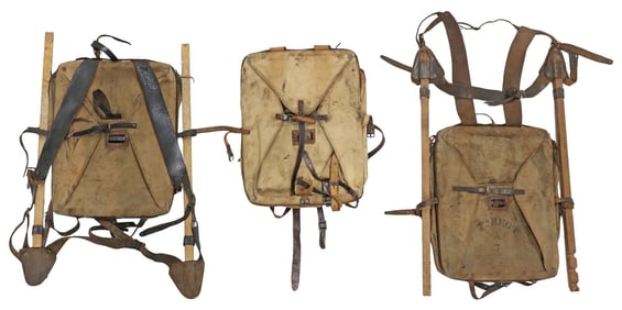 (3) U.S. ARMY MERRIAM BACKPACKS