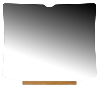 ITALIAN MID-CENTURY MODERN FRAMELESS WALL MIRROR