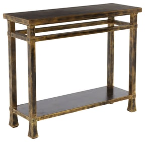 ATELIERS D'ART ANDRE MAILFERT PARCEL-GILT CONSOLE TABLE