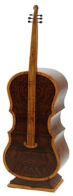 ART DECO STYLE CELLO-FORM COMMODE
