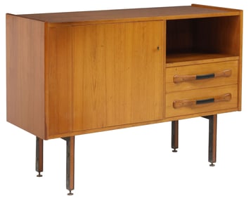 ITALIAN MID-CENTURY MODERN TEAK SIDEBOARD