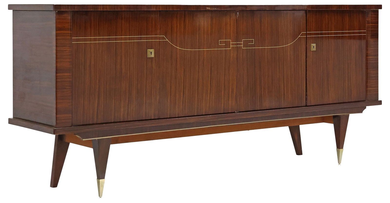 FRENCH MID-CENTURY MODERN LACQUERED SIDEBOARD (1 of 7)