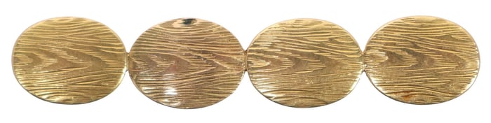 ESTATE 18KT & 14KT YELLOW GOLD BAR PIN BROOCH