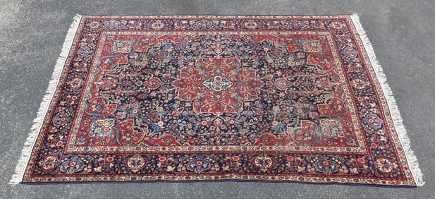 HAND-TIED PERSIAN KHOI RUG, 10'10" X 7'11"
