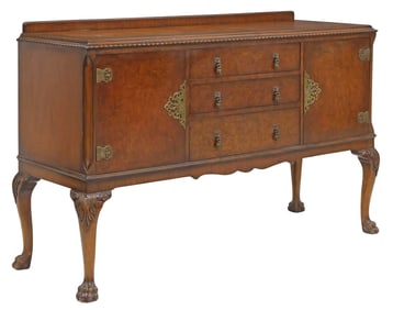 GEORGIAN STYLE BURLWOOD PAWFOOT SERVER