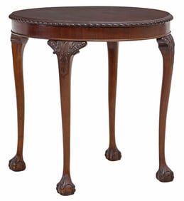 CHIPPENDALE STYLE MAHOGANY PARLOR TABLE