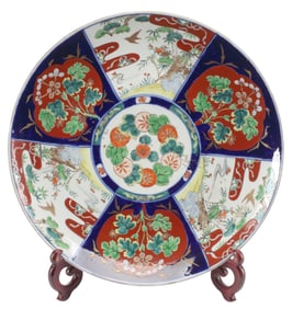 JAPANESE MEIJI-ERA IMARI PORCELAIN CHARGER