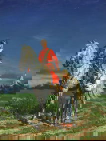 SERGEI KIRILLOV (B.1960) RUSSIAN HISTORICAL PAINTING