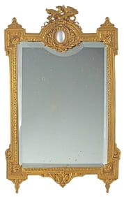 FRENCH LOUIS XVI STYLE ORMOLU MIRROR
