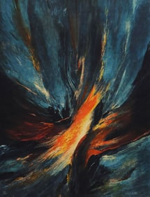 LEONARDO NIERMAN (1932-2023) LITHOGRAPH 'OISEAU DE FEU'