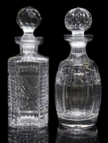 (2) WATERFORD 'KYLEMORE' & MASTER CUTTER CRYSTAL DECANTERS