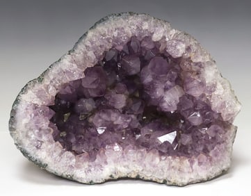 GEOLOGICAL AMETHYST GEODE SPECIMEN