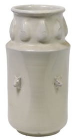 GORKY GONZALEZ (1939-2017) TALAVERA MEXICO FOLK ART POTTERY VASE