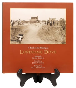 BILL WITTLIFF SIGNED PHOTOGRAPHY BOOK 'THE MAKING OF LONESOME DOVE'