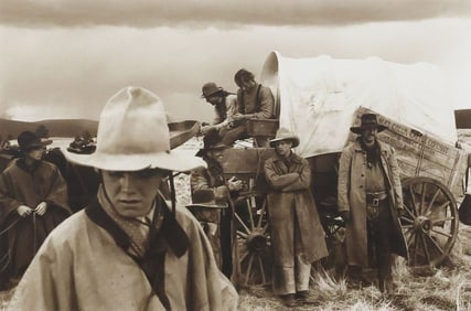 BILL WITTLIFF (1940-2019) TONED GELATIN SILVER PRINT LONESOME DOVE