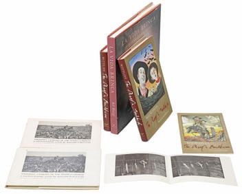 (7) BILL WITTLIFF SIGNED NOVELS & PHOTOGRAPHY BOOKS, CARDS