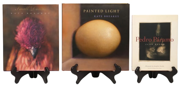 (3) BILL WITTLIFF GALLERY SERIES PHOTOGRAPHY BOOKS, 2 SIGNED KATE BREAKEY