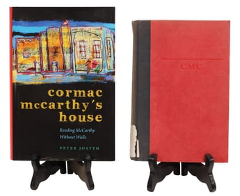 (2) BOOKS: CORMAC McCARTHY 'CHILD OF GOD' & PETER JOSYPH 'McCARTHY'S HOUSE'
