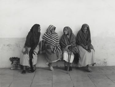 MARIANA YAMPOLSKY (1925-2002) GELATIN SILVER PRINT 'ESPERANDO AL PADRE'