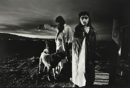 ENIAC MARTINEZ (1959-2019) GELATIN SILVER PRINT 'HALLOWEEN IN GILROY, CA'